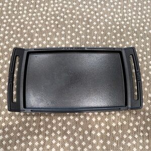 Staub Matte Black Cast Iron Griddle